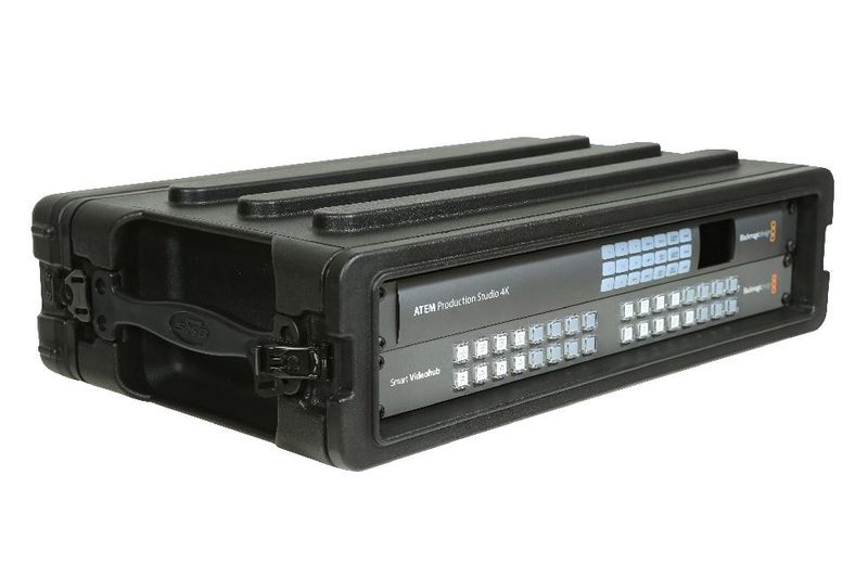 SKB ROTO-MOLDED 02U SHALLOW RACK