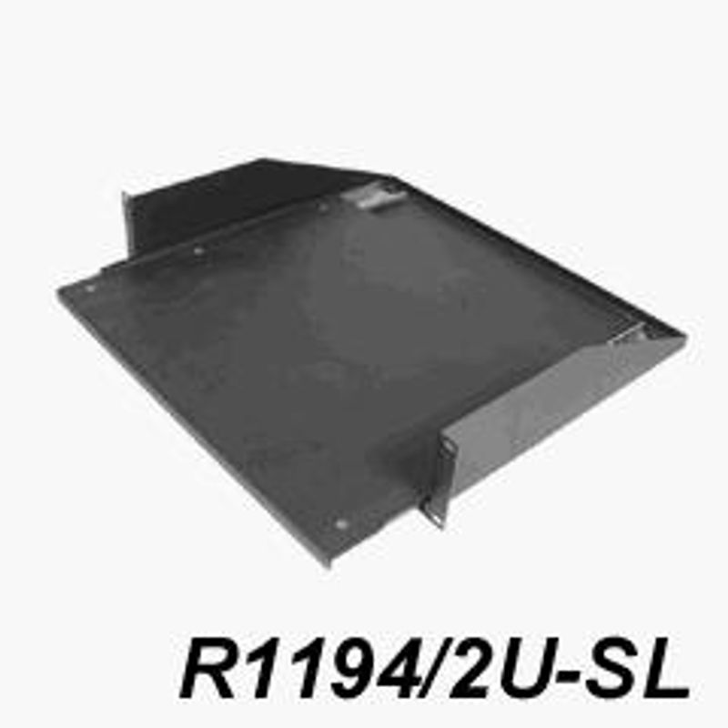 2u Rackhylle uttrekkbar