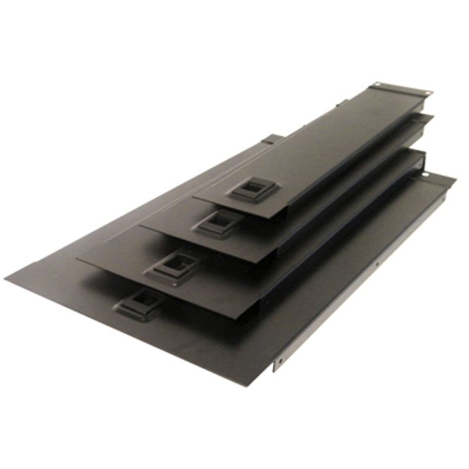 Hovedbilde R1272/2UK - 2U Rackdør med 