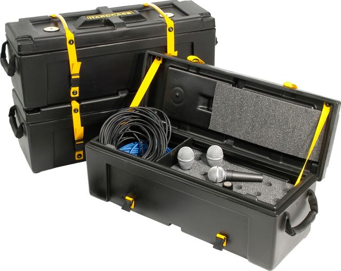 Hovedbilde Hardcase for 12 Mikrofoner, kabler og tilbehør